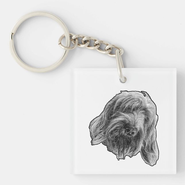 Spinone Little Warmth Keychain (Front)