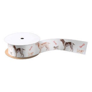 Spinone satin ribbon