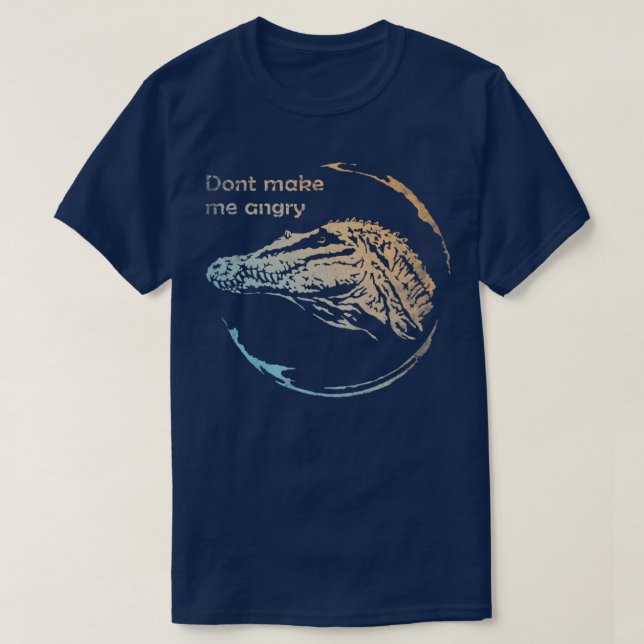 Spinosaurus Angry Dangerous Dinosaur T-Shirt (Design Front)