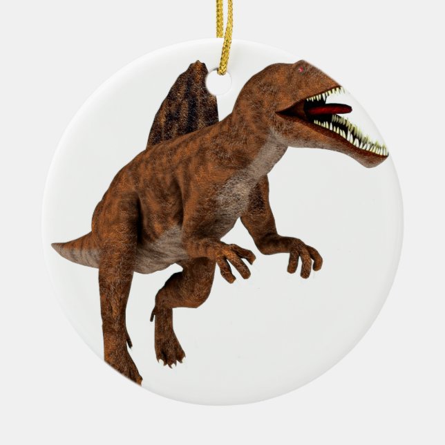 Spinosaurus Ceramic Ornament (Front)