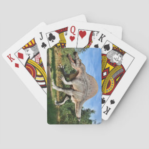 Spinosaurus Dinosaur Playing Cards