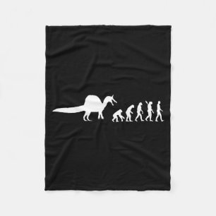 Spinosaurus mirabilis new dinosaur species fleece blanket