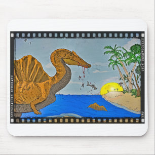Spinosaurus Mouse pad cretaceous beach Film Strip