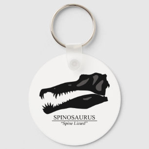 Spinosaurus Skull Keychain