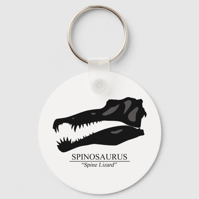 Spinosaurus Skull Keychain (Front)