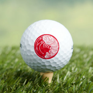 Spiny lobster circle golf balls