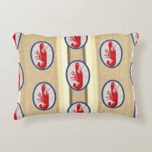 Spiny Rock Lobster Accent Pillow