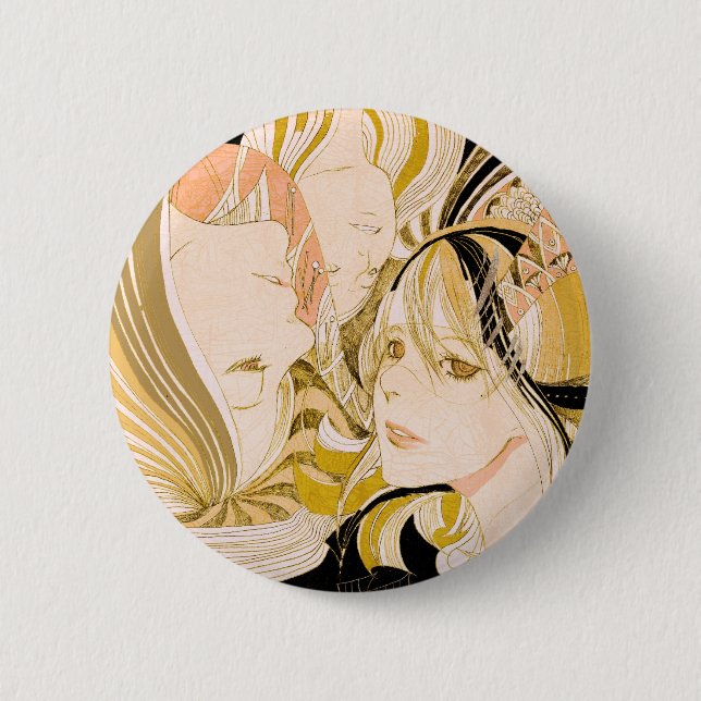 spiral 2 inch round button (Front)