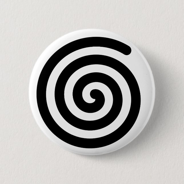 Spiral 2 Inch Round Button (Front)