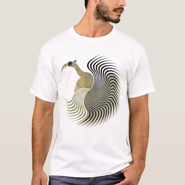 Spiral Bird T-Shirt (Front)
