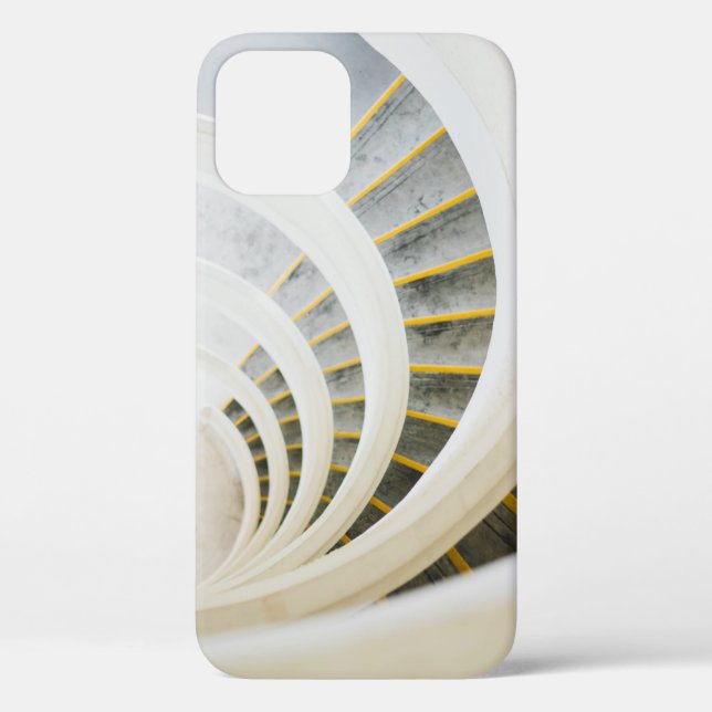 Spiral black and white stairs Case-Mate iPhone case (Back)