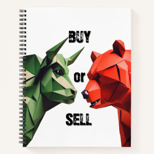 Spiral Bull vs Bear Market Lutte Carnet