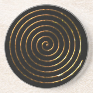 Spiral Celtic symbol Coaster