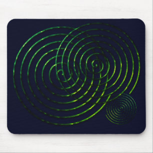 Spiral Celtic symbol Mouse Pad