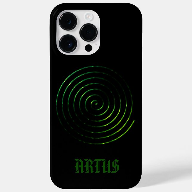 Spiral Celtic symbol,Personalize  Case-Mate iPhone Case (Back)