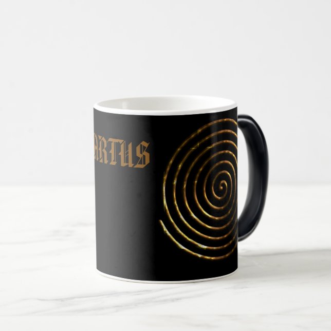 Spiral Celtic symbol,Personalize  Magic Mug (Front Right)