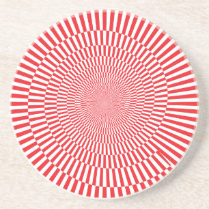 Spiral Chequerboard Coasters
