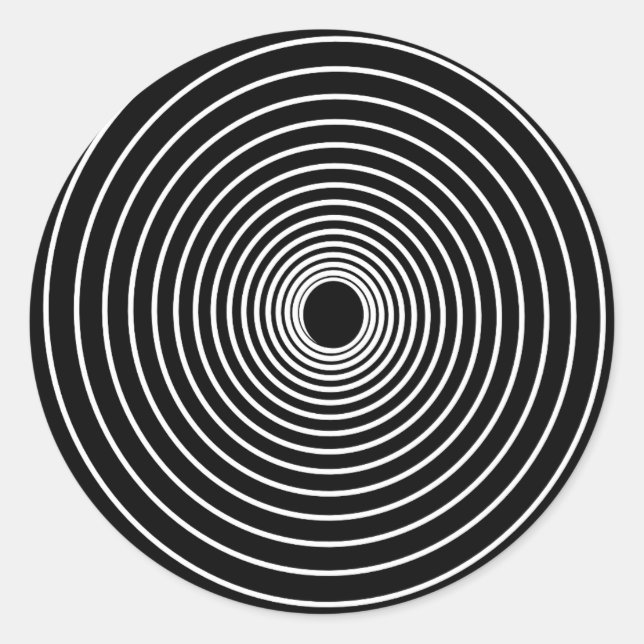 Spiral Classic Round Sticker (Front)