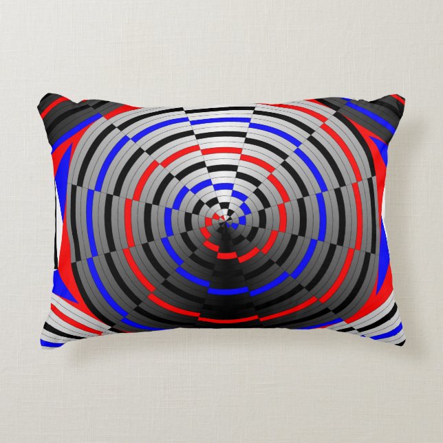 Spiral Cone by Kenneth Yoncich Accent Pillow (Front)