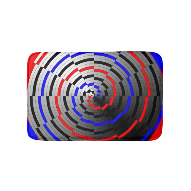 Spiral Cone by Kenneth Yoncich Bath Mat (Front)