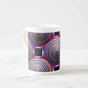 Spiral Cone by Kenneth Yoncich Bone China Mug