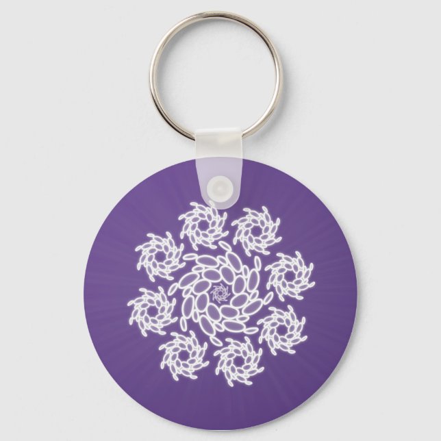 Spiral Dance Keychain (Front)