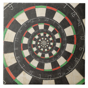 Spiral Dart Board Droste Tile