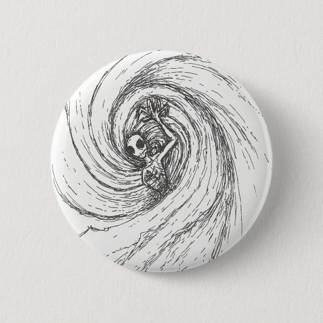 Spiral Encompassing 2 Inch Round Button (Front)