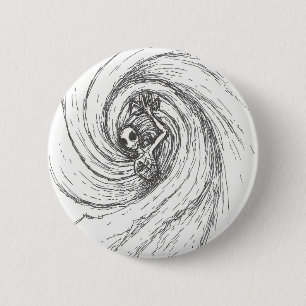 Spiral Encompassing 2 Inch Round Button