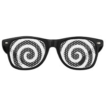 Spiral Eyes Sunglasses, Fun Gifts For Hypnotists