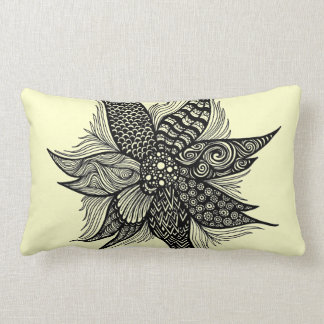 Spiral Flower Lumbar Pillow