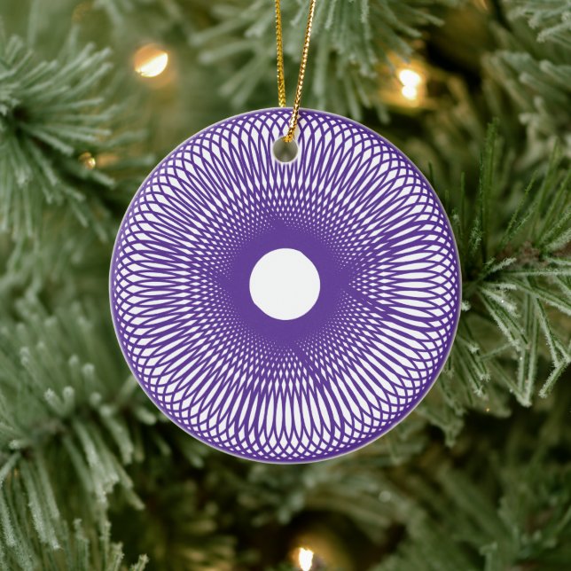 Spiral Flower Ornament (Tree)