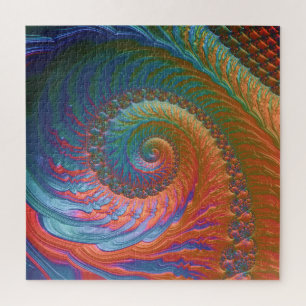 Spiral Fractal Jigsaw Puzzle