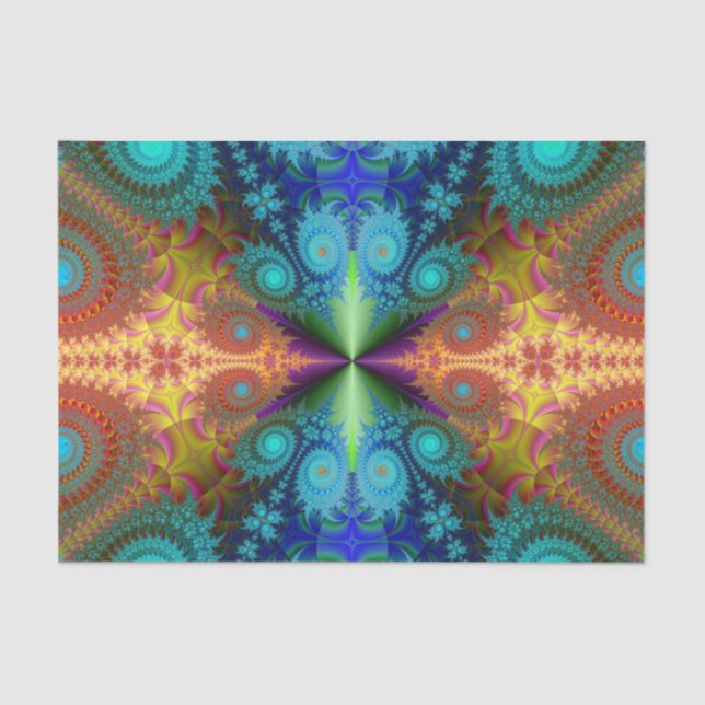 spiral fractal tissue paper (Front)