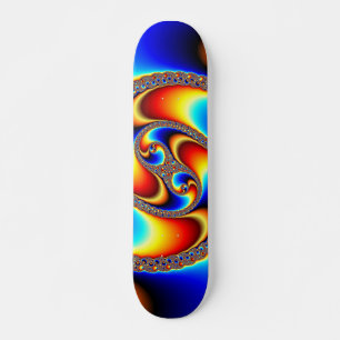 Spiral Galaxy - Fractal Art Skateboard