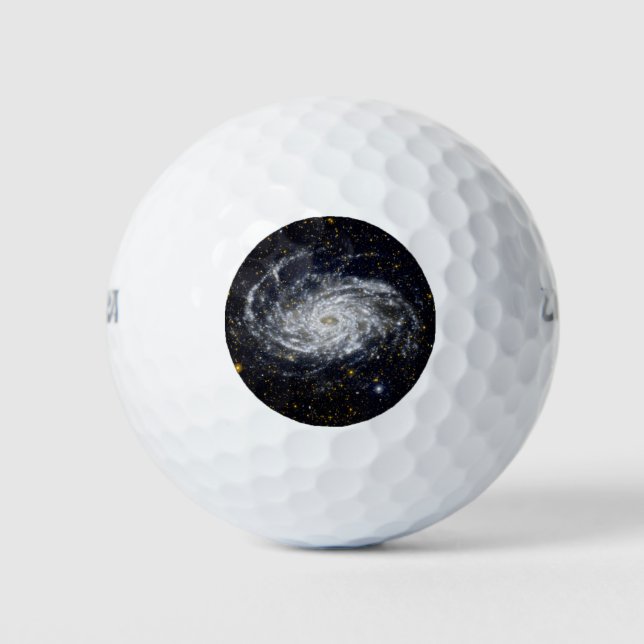 Spiral Galaxy Golf Balls (Front)