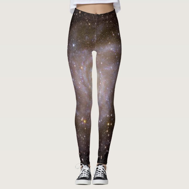 Spiral Galaxy IC 342 Leggings (Front)
