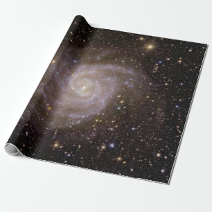 Spiral Galaxy IC 342 Wrapping Paper