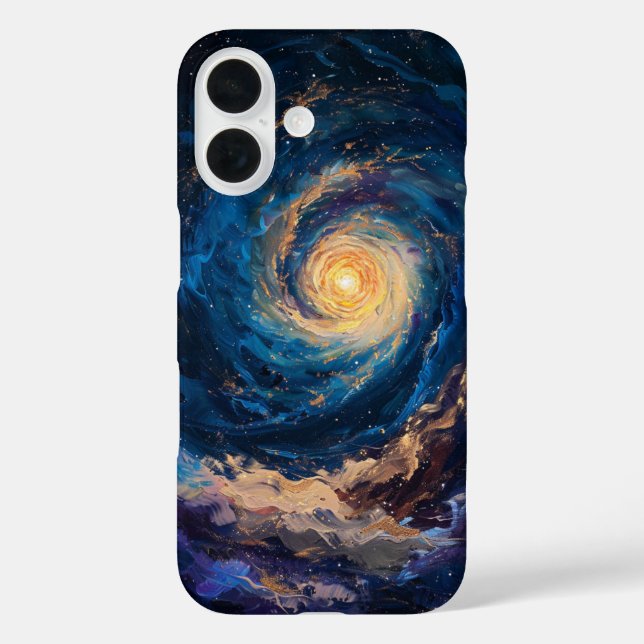 Spiral Galaxy in Deep Space Case-Mate iPhone Case (Back)
