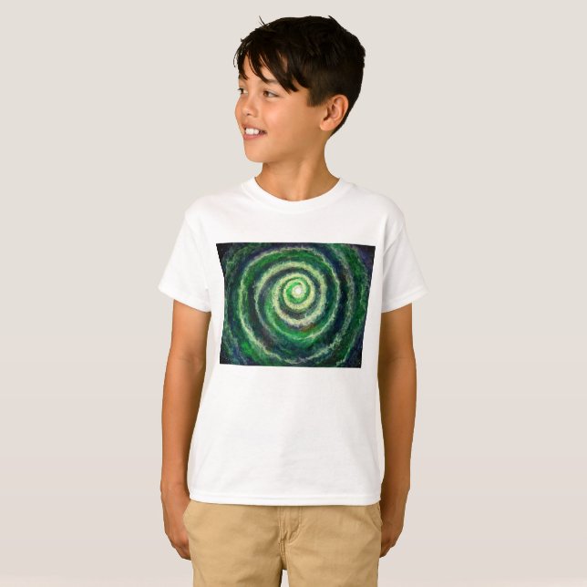 Spiral Galaxy Kid's tagless T-shirt (Front Full)