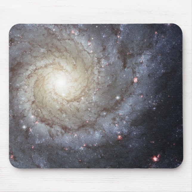 Spiral galaxy M74 Mouse Pad (Front)