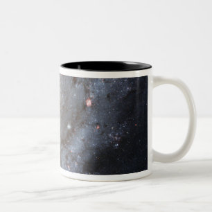 Spiral galaxy M74 Two-Tone Coffee Mug