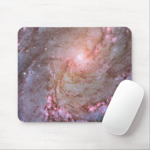 Spiral Galaxy M83, Ablaze With Star Formation. Mouse Pad