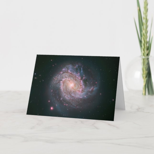 Spiral Galaxy M83 (NASA) Card (Front)