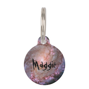 Spiral Galaxy M83 Pet Tag