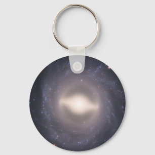 Spiral Galaxy Ngc 1015. Keychain