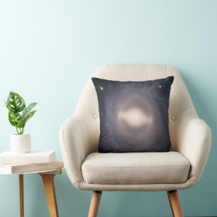 Spiral Galaxy Ngc 1015. Throw Pillow