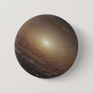 Spiral Galaxy Ngc 2841 2 Inch Round Button