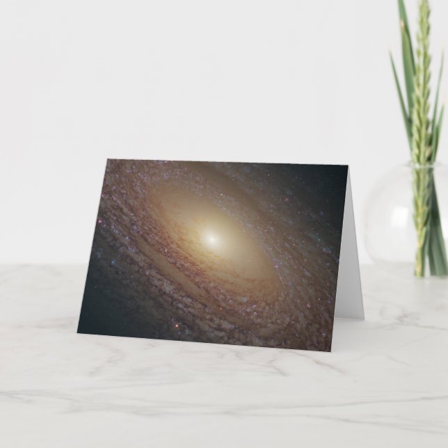 Spiral Galaxy Ngc 2841 Card (Front)