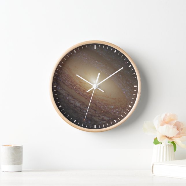 Spiral Galaxy Ngc 2841 Clock (Home)